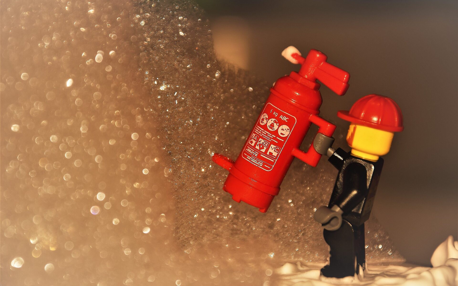 Lego-Feuerwehrmann
